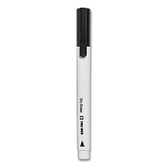 TRU RED Dry Erase Marker, Pen-Style, Fine Bullet Tip, Black, Dozen (TUD24376605)