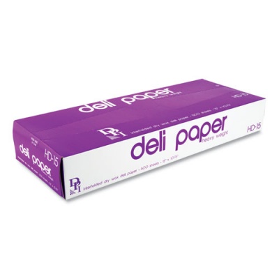 Durable Packaging Interfolded Deli Sheets, 10.75 x 15, Heavyweight, 500 Sheets/Box, 12 Boxes/Carton (HD15)
