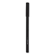 TRU RED Ballpoint Pen, Stick, Medium 1 mm, Black Ink, Black Barrel, Dozen (TUD24328149)