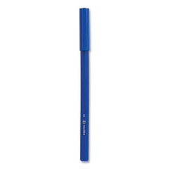TRU RED Ballpoint Pen, Stick, Medium 1 mm, Blue Ink, Blue Barrel, Dozen (TUD24326833)