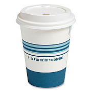 Perk Plastic Cold Cups, 16 oz, Blue, 50/Pack (PRK24353995)