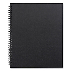 TRU RED Wirebound Soft-Cover Project-Planning Notebook, 1-Subject, Project-Management Format, Black Cover, (80) 11 x 8.5 Sheets (TUD24377299)