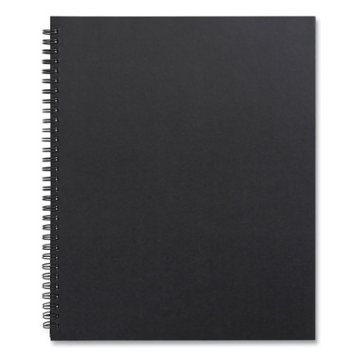 TRU RED Wirebound Soft-Cover Project-Planning Notebook, 1-Subject, Project-Management Format, Black Cover, (80) 11 x 8.5 Sheets (24377299)