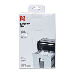 TRU RED Shredder Bags, 15.8 gal Capacity, 50/Box (TUD424154)