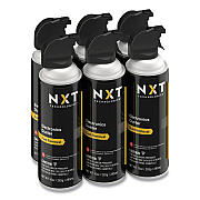 NXT Technologies Electronics Air Duster, 10 oz Can, 6/Pack (NXT24401447)