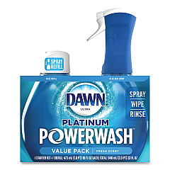 Dawn Platinum Powerwash Dish Spray, Fresh, 16 oz Spray Bottle, 2/Pack, 3 Packs/Carton (PGC31836)