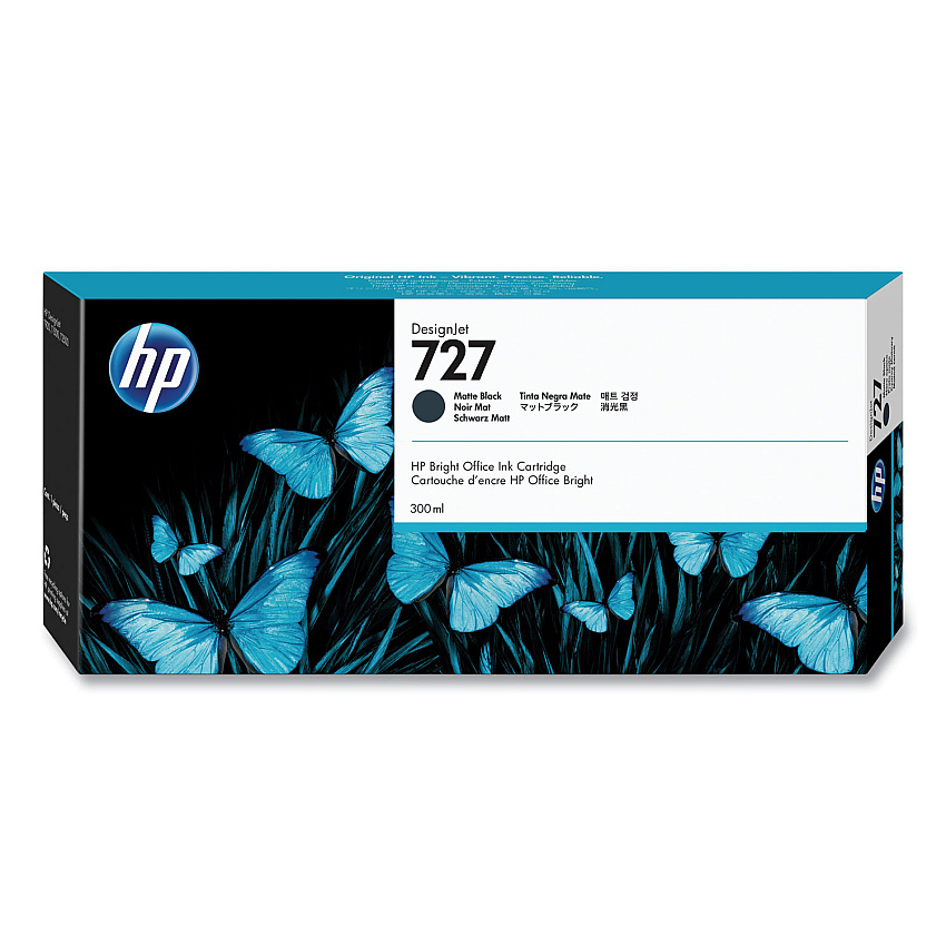HP 727, (HEWC1Q12A) Matte Black Original Ink Cartridge