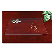 Artistic Eco-Clear Desk Pad with Antimicrobial Protection, 17 x 22, Clear (AOP7030)