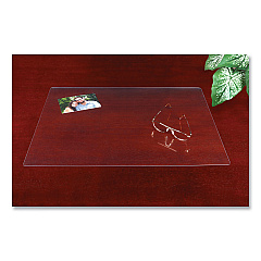 Artistic Eco-Clear Desk Pad with Antimicrobial Protection, 17 x 22, Clear (AOP7030)