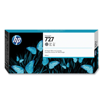 HP 727, (F9J80A) Gray Original Ink Cartridge