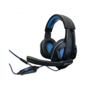 billboard Gaming Binaural Over The Head Headset, Black/Blue (BB425)