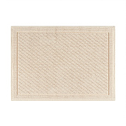 Cotton Bath Mat 17x24 Almond Milk, Case Of 4 (HH-BM-1724-BG)