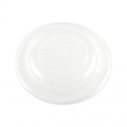 World Centric PLA Lids for Fiber Bowls, 7.5" Diameter x 1"h, Clear, Plastic, 300/Carton (BOLCS24)