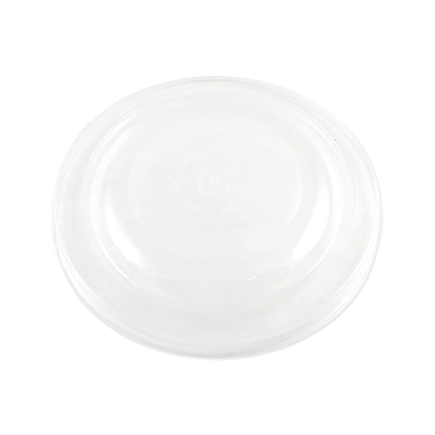 World Centric PLA Lids for Fiber Bowls, 7.5" Diameter x 1"h, Clear, Plastic, 300/Carton (WORBOLCS24)