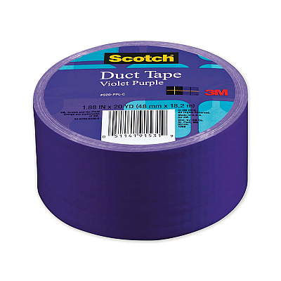 Scotch Duct Tape, 1.88" x 20 yds, Violet Purple (MMM70005059251)