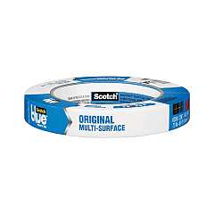 ScotchBlue Original Multi-Surface Painter's Tape, 3" Core, 0.70" x 60 yds, Blue (MMM70006576972)