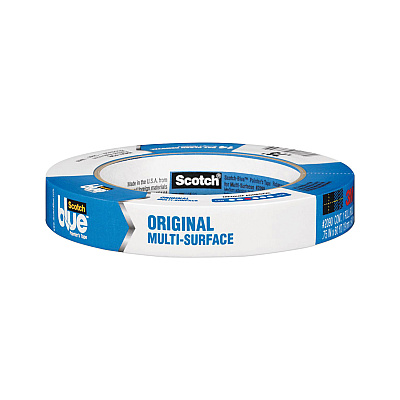 ScotchBlue Original Multi-Surface Painter's Tape, 3" Core, 0.70" x 60 yds, Blue (MMM70006576972)
