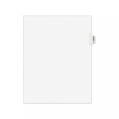 Avery-Style Preprinted Legal Side Tab Divider, 26-Tab, Exhibit C, 11 x 8.5, White, 25/Pack, (1373) (01373)