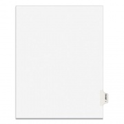 Avery-Style Preprinted Legal Side Tab Divider, 26-Tab, Exhibit I, 11 x 8.5, White, 25/Pack, (1379) (01379)