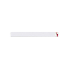 Hoffmaster Peel and Seal Tamper Evident Food Container Bands, 1.5" x 24", White, Paper, 2,500/Carton (HFM883173)