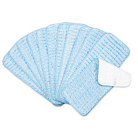 Scrubbing Wet Flat Mop - 13", Blue, Pack Of 12 (PNP-M800013B)