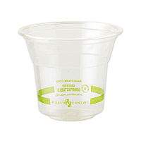 World Centric PLA Clear Cold Cups, 10 oz, Clear, 1,000/Carton (WORCPCS10)
