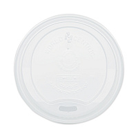 World Centric PLA Lids for Hot Cups, Fits 10 oz to 20 oz Cups, White, 1,000/Carton (WORCULCS12)