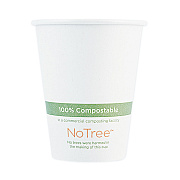 World Centric NoTree Paper Hot Cups, 4 oz, Natural, 1,000/Carton (WORCUSU4)