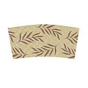 World Centric Hot Cup Sleeves, Fits 10, 12, 16, 20 oz Cups, Natural, 1,000/Carton (WORSLPALG)
