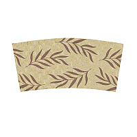 World Centric Hot Cup Sleeves, Fits 10, 12, 16, 20 oz Cups, Natural, 1,000/Carton (WORSLPALG)