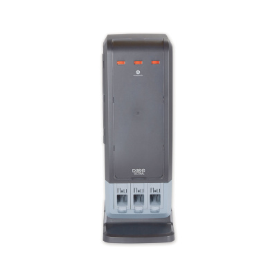 Dixie SmartStock Tri-Tower Dispenser, Forks/Knives/Spoons, 13.16 x 16.07 x 31.03, Black/Gray (DUSSTDSP3)