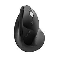 Kensington Pro Fit Ergo Vertical Wireless Mouse, 2.4 GHz Frequency/65.62 ft Wireless Range, Right Hand Use, Black (KMW75501)