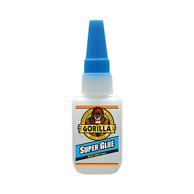 Gorilla Super Glue, 0.53 oz, Dries Clear, 4/Carton (GOR7807101CT)