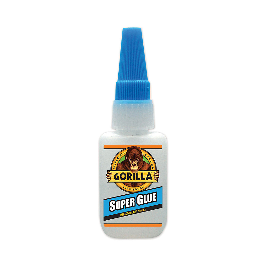 Gorilla Super Glue, 0.53 oz, Dries Clear, 4/Carton (GOR7807101CT)