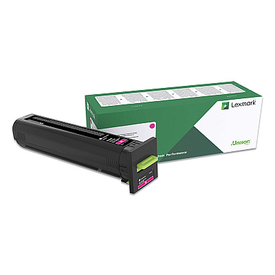 Lexmark 82K0HMG Return Program High-Yield Toner, 17,000 Page-Yield, Magenta