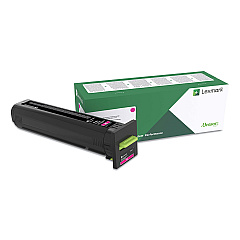 Lexmark 82K0XMG Return Program Extra High-Yield Toner, 22,000 Page-Yield, Magenta