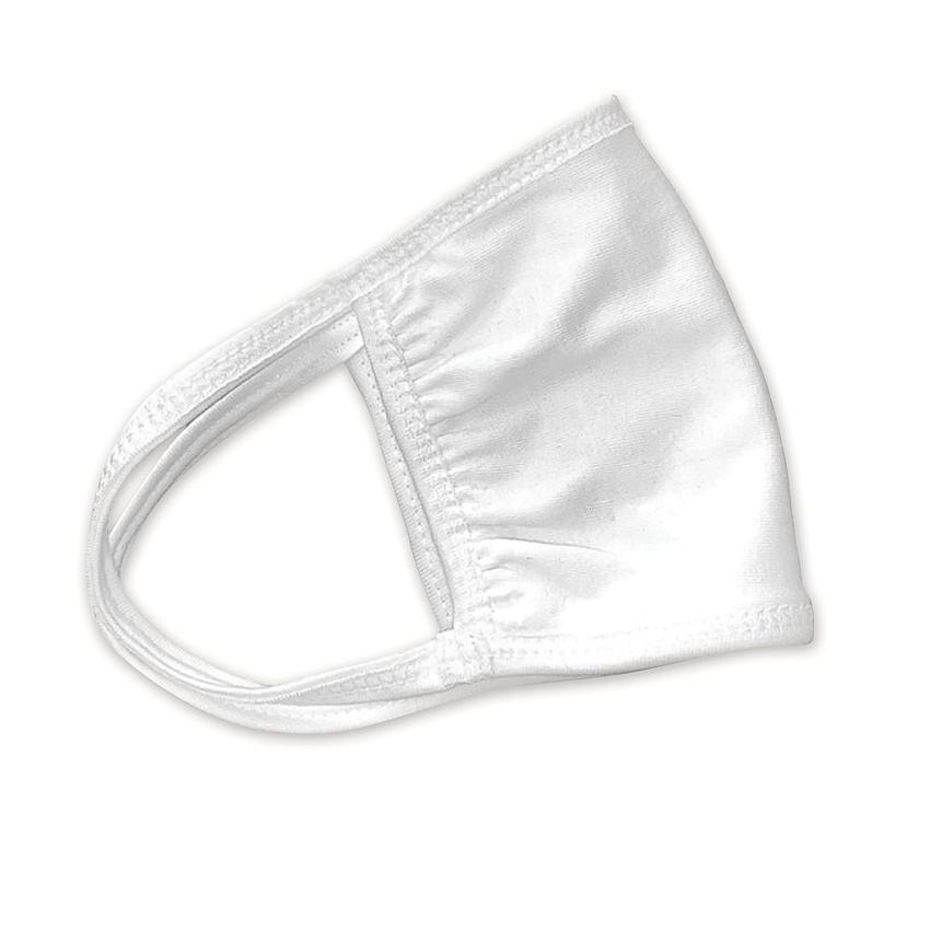 GN1 Cotton Face Mask with Antimicrobial Finish, White, 10/Pack (GN124444923PK)
