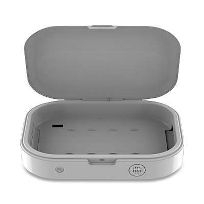 Essential Gear UV Sterilizing Box for Mobile Phones, White (ECAEG4749)