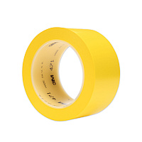 3M Vinyl Floor Marking Tape 471, 2" x 36 yds, Yellow (MMM471IWYLW)