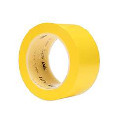 3M Vinyl Floor Marking Tape 471, 2" x 36 yds, Yellow (MMM471IWYLW)