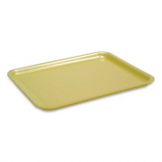 Pactiv Evergreen Supermarket Tray, #2, 8.38 x 5.88 x 1.21, Yellow, Foam, 500/Carton (51P302)