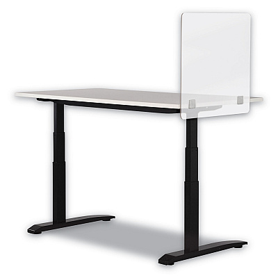 Safco 7515 Series Wellness Panel, 23.5 x 2.5 x 23.5, Acrylic, Frosted (SAF7515FR)