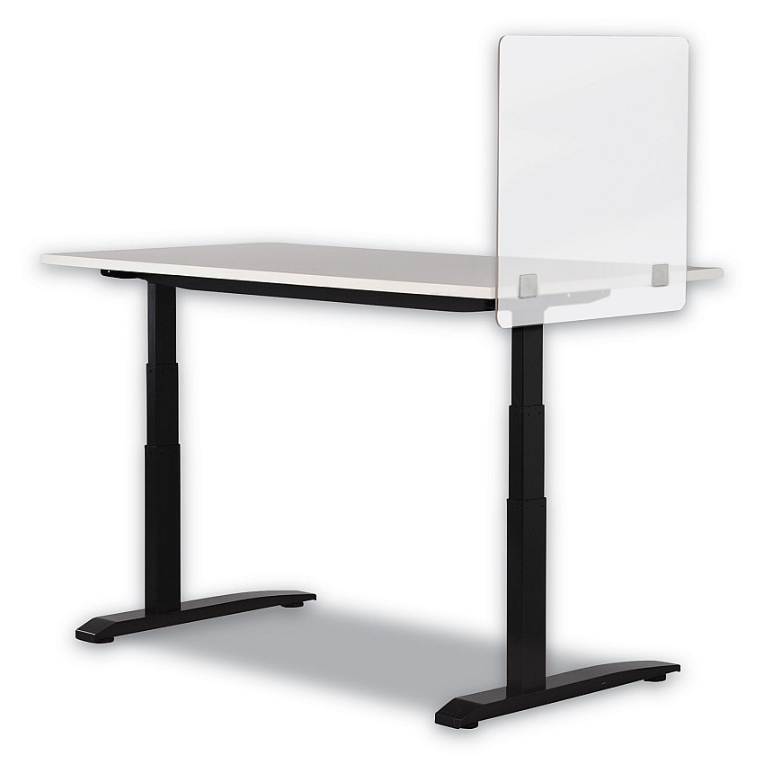 Safco 7515 Series Wellness Panel, 23.5 x 2.5 x 23.5, Acrylic, Frosted (SAF7515FR)