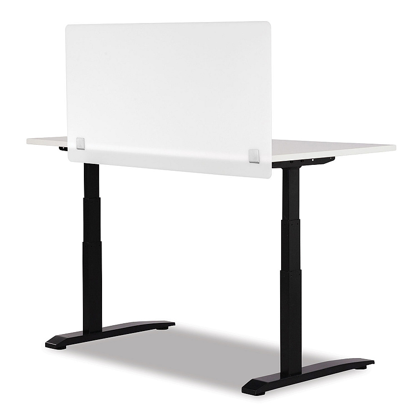 Safco 7516 Series Wellness Panel, 47.5 x 2.5 x 23.5, Acrylic, White (SAF7516WH)