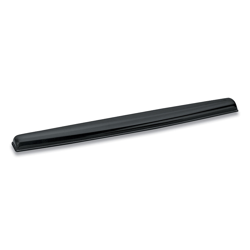 Fellowes Gel Crystals Keyboard Wrist Rest, 18.5 x 2.25, Black (9112201)
