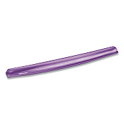 Fellowes Gel Crystals Keyboard Wrist Rest, 18.5 x 2.25, Purple (91437)