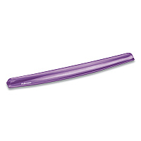 Fellowes Gel Crystals Keyboard Wrist Rest, 18.5 x 2.25, Purple (91437)