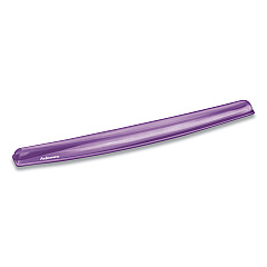 Fellowes Gel Crystals Keyboard Wrist Rest, 18.5 x 2.25, Purple (91437)