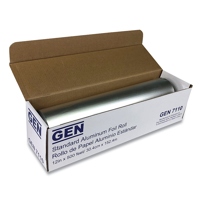 GEN Standard Aluminum Foil Roll, 12" x 500 ft (GEN7110)
