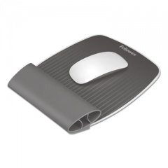Fellowes I-Spire Wrist Rocker Mouse Pad with Wrist Rest, 7.81 x 10, Gray (9311801)